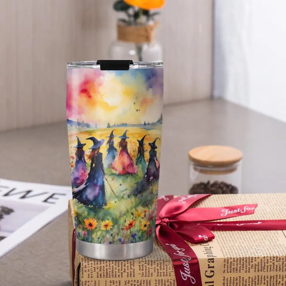 Midsummer Witches Gather - 40oz Tumbler, 20oz Skinny Tumbler