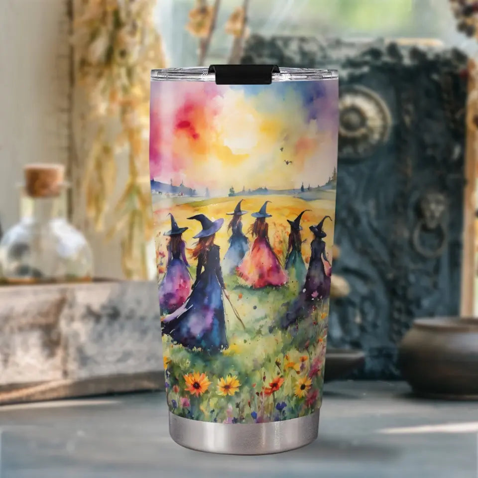 Midsummer Witches Gather - 40oz Tumbler, 20oz Skinny Tumbler