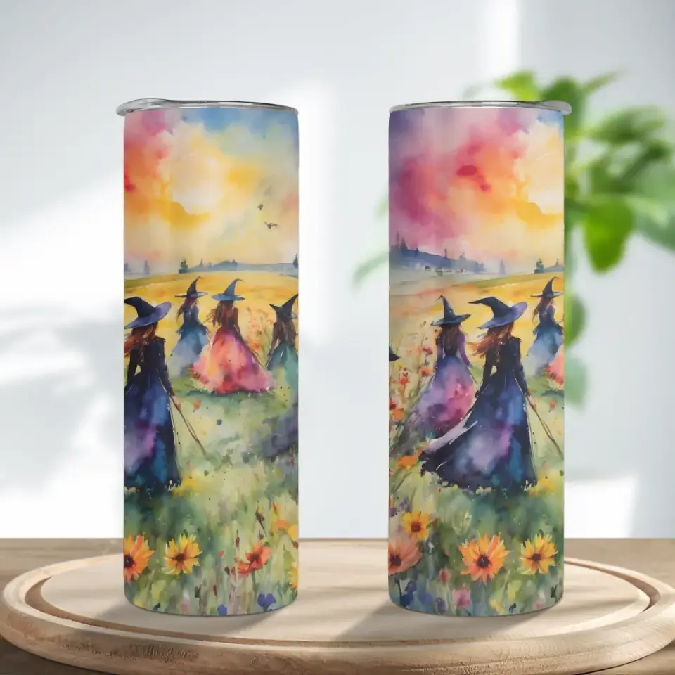 Midsummer Witches Gather - 40oz Tumbler, 20oz Skinny Tumbler