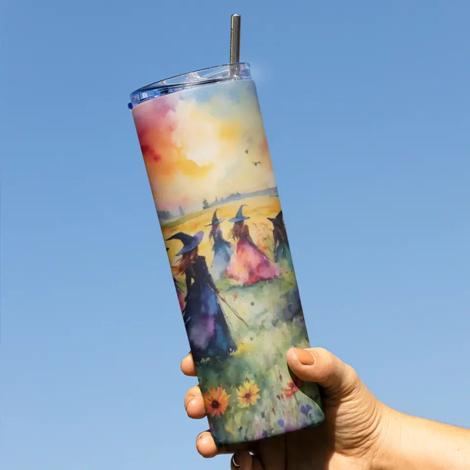 Midsummer Witches Gather - 40oz Tumbler, 20oz Skinny Tumbler