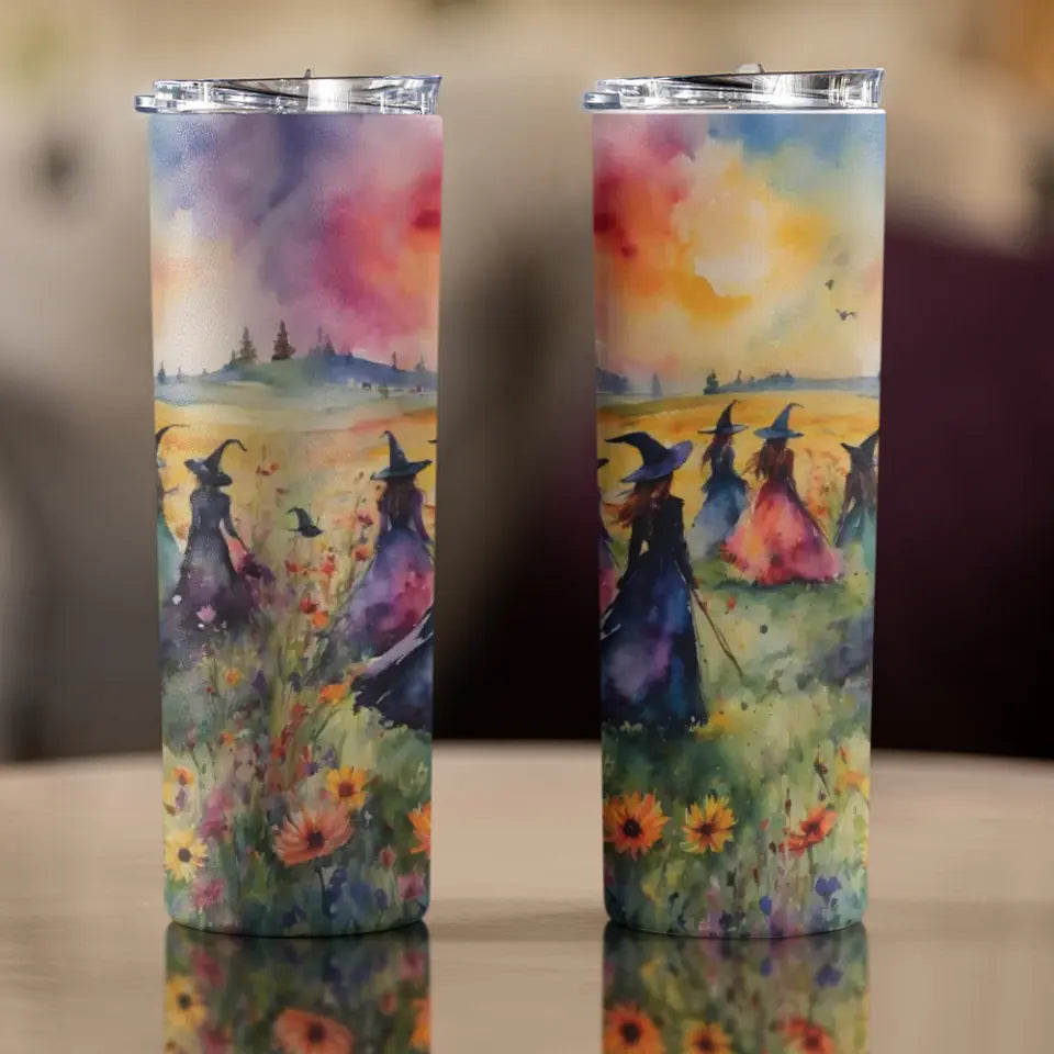 Midsummer Witches Gather - 40oz Tumbler, 20oz Skinny Tumbler