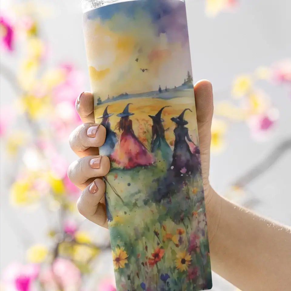 Midsummer Witches Gather - 40oz Tumbler, 20oz Skinny Tumbler