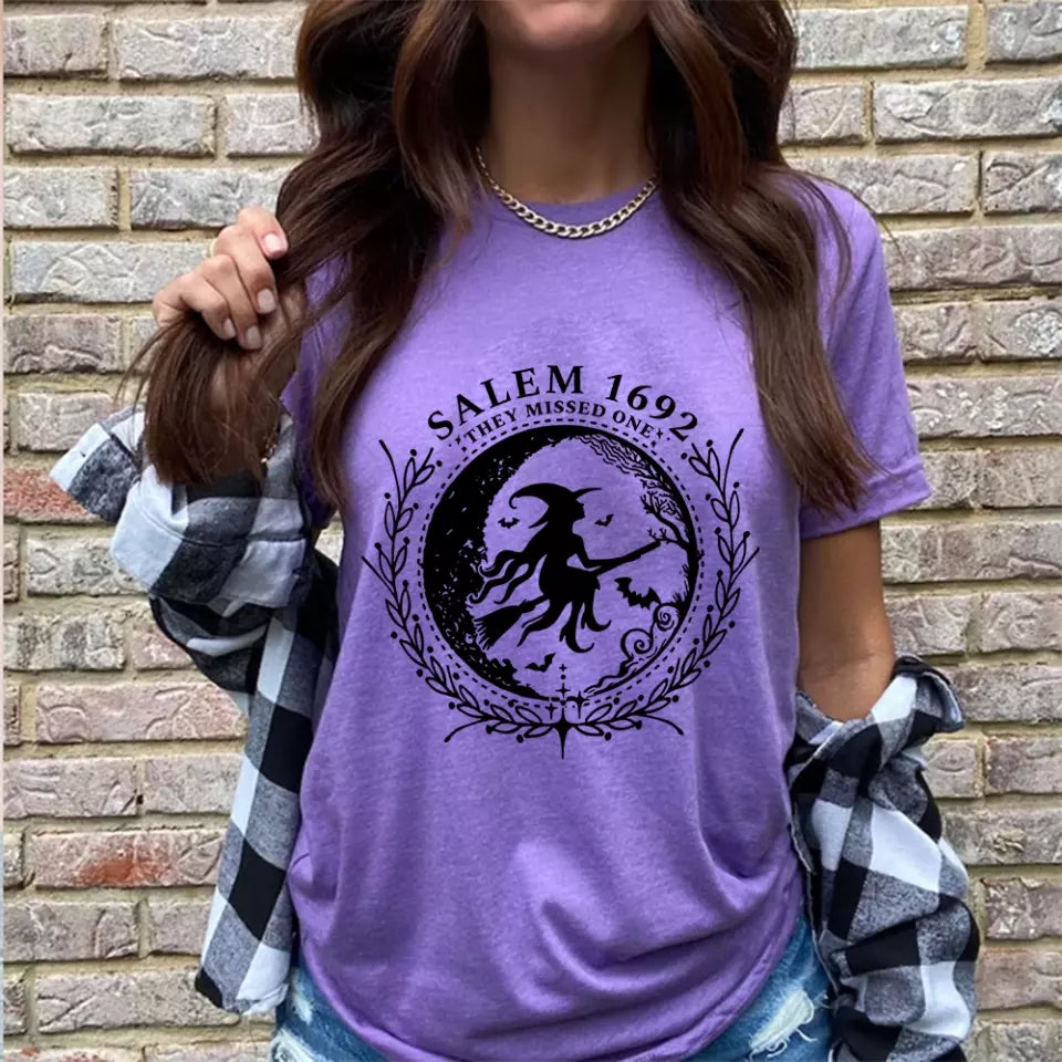 Salem 1692 They Missed One - 2 Sides Sweatshirt