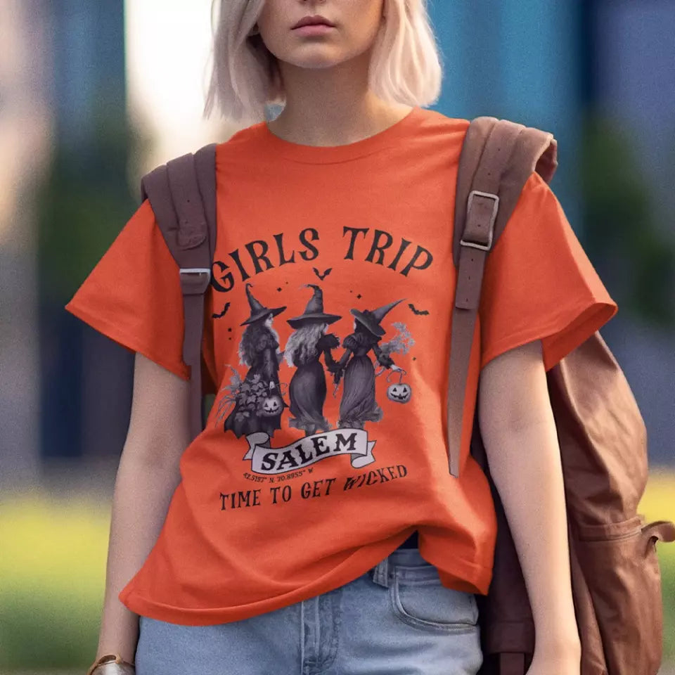 Girls Trip Salem Time To Get Wicked - Sweatshirt