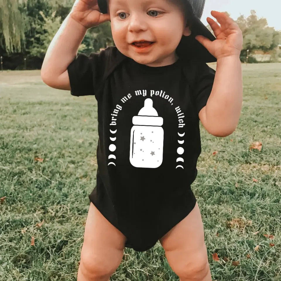 Bring Me Potion Witch - First Halloween Babysuit