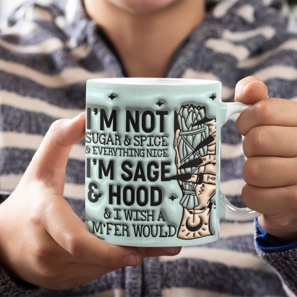 I'm Not Sugar & Spice & Everything Nice - White Mug - Gift For Witch Lovers