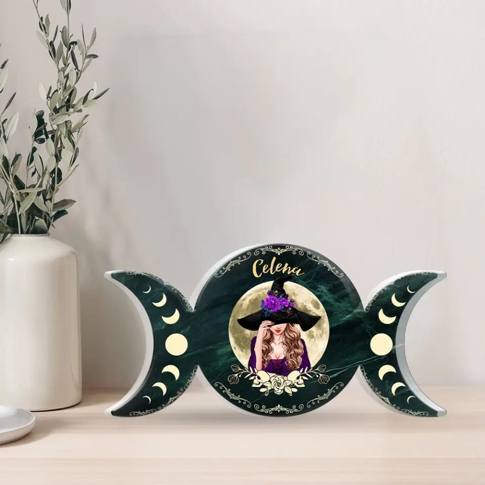 Triple Moon - Custom Shape Acrylic Plaque