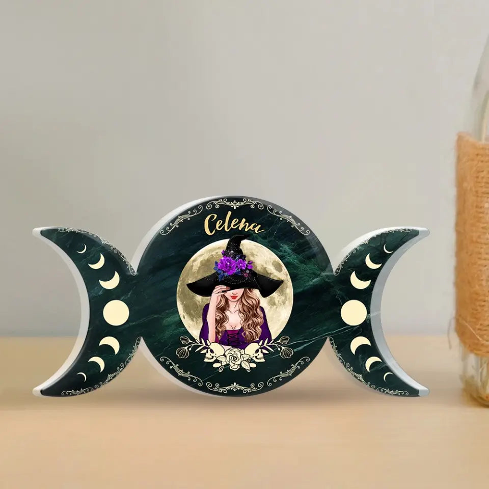Triple Moon - Custom Shape Acrylic Plaque