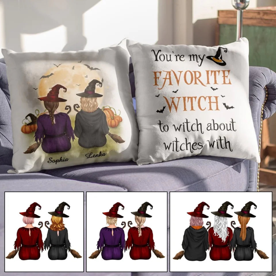 We Are The Daughters Of The Witches They Could Not Burn - Personalized Pillow - Gift For Witch Lovers Halloween