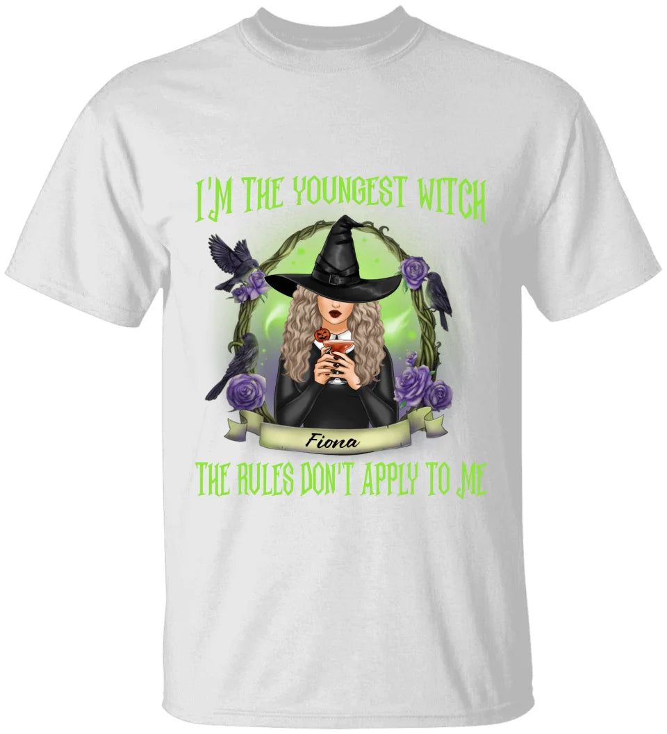 I'm The Oldest Witch, I Made The Rules - Personalized Shirt - Witch Gift