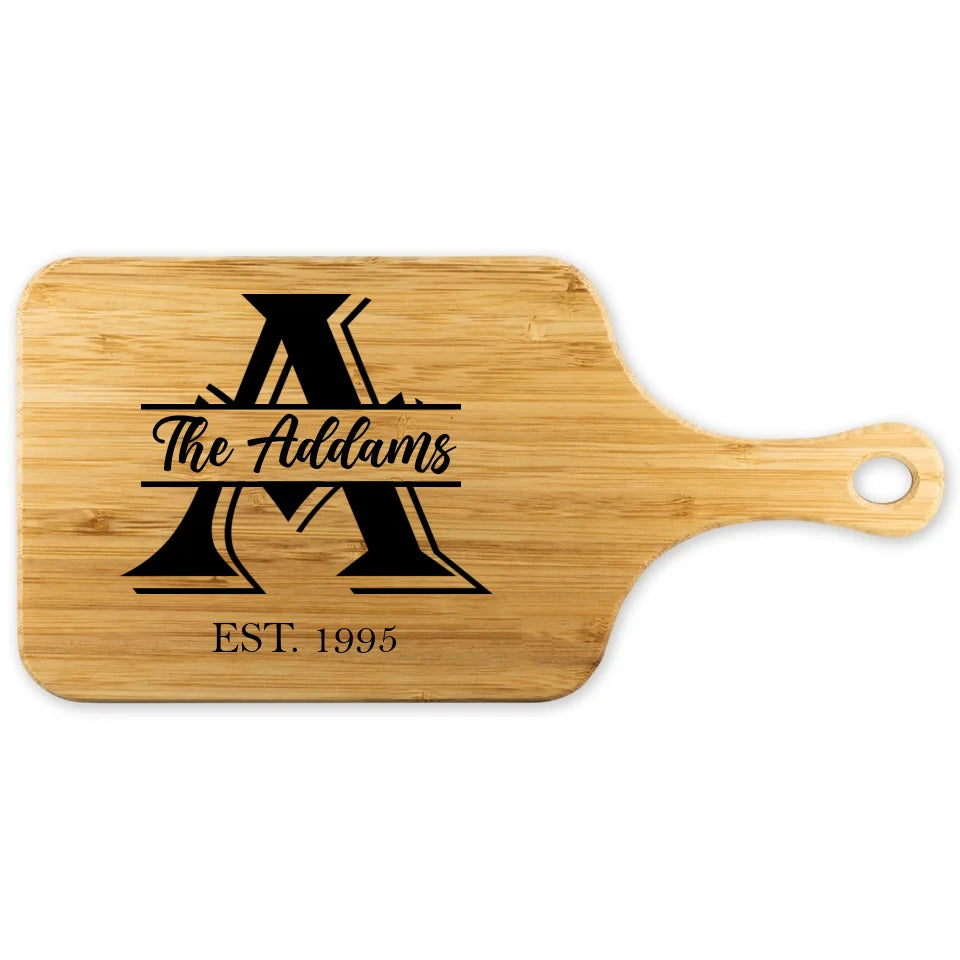 Custom Name Letter And Year - Best Housewarming Presents - Gift For Him/Her