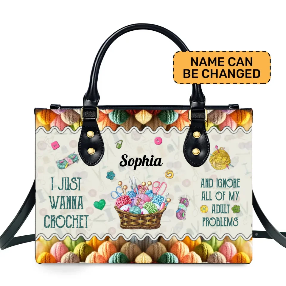 leather handbag preview