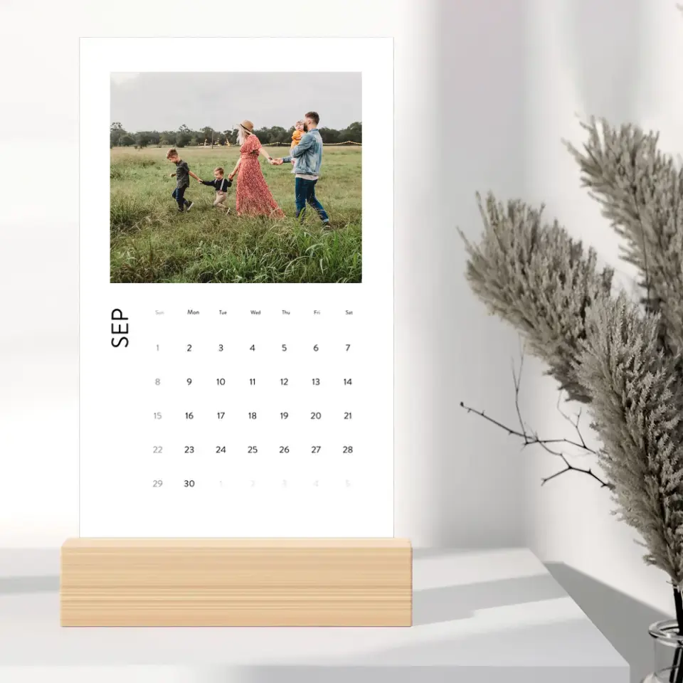 Capture the Year, Personalized Photo 2025 Calendar - Gift for Family 2025 New Year