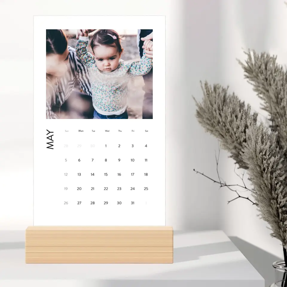 Capture the Year, Personalized Photo 2025 Calendar - Gift for Family 2025 New Year