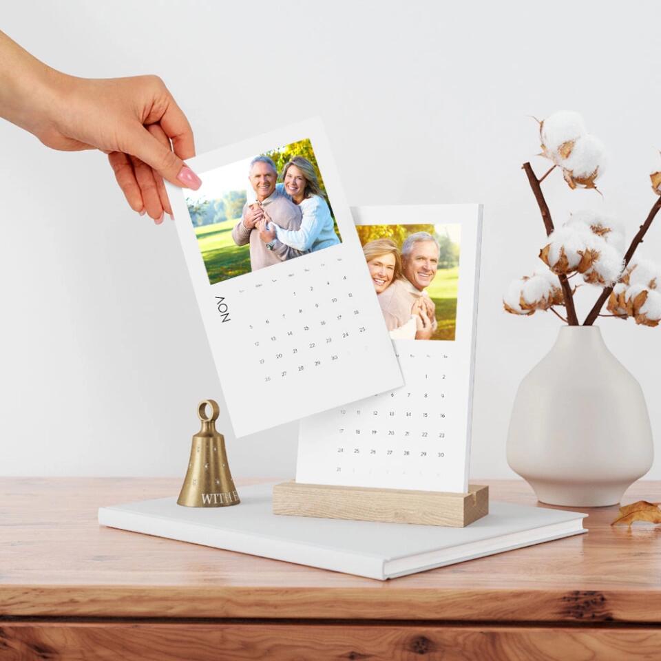 Capture the Year, Personalized Photo 2025 Calendar - Gift for Family 2025 New Year