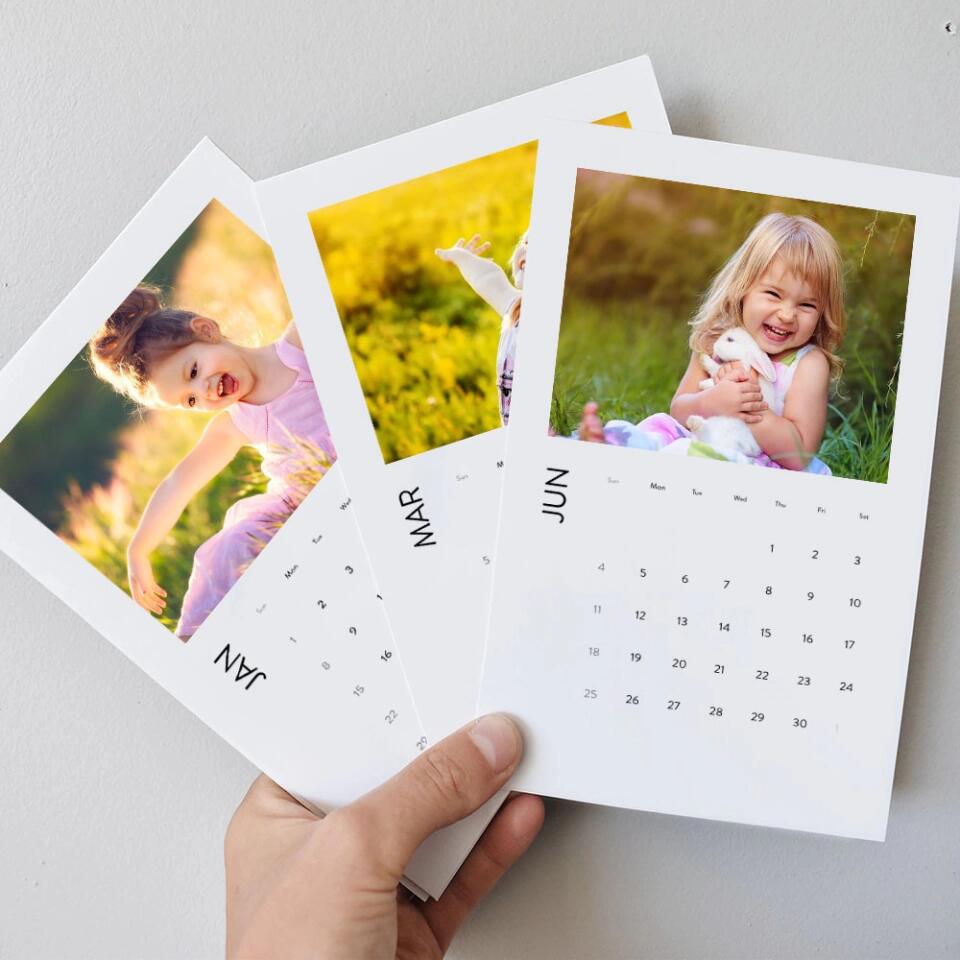 Capture the Year, Personalized Photo 2025 Calendar - Gift for Family 2025 New Year
