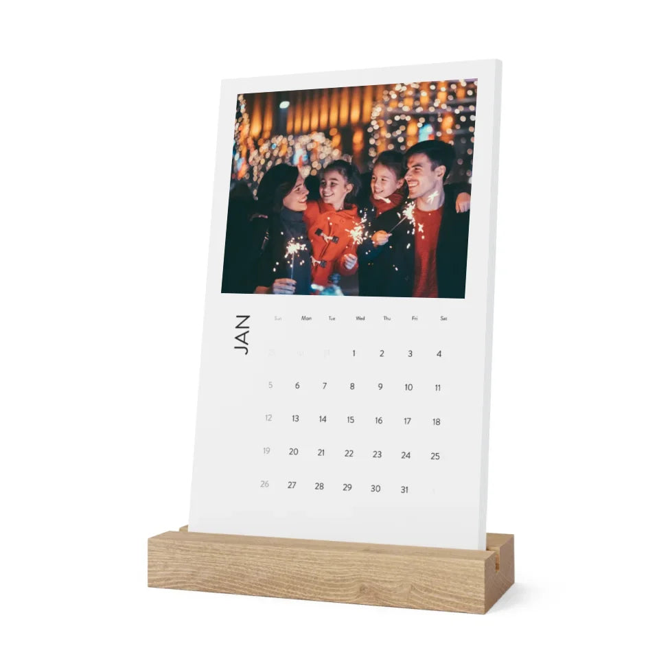 Capture the Year, Personalized Photo 2025 Calendar - Gift for Family 2025 New Year