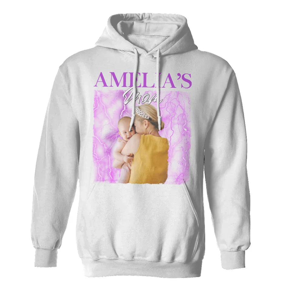 Personalized Bootleg Rap Shirts - Custom Upload Baby's Photo T-shirt - Gift for New Mom