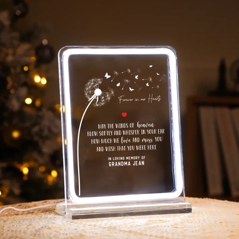 preview acrylic frame night light