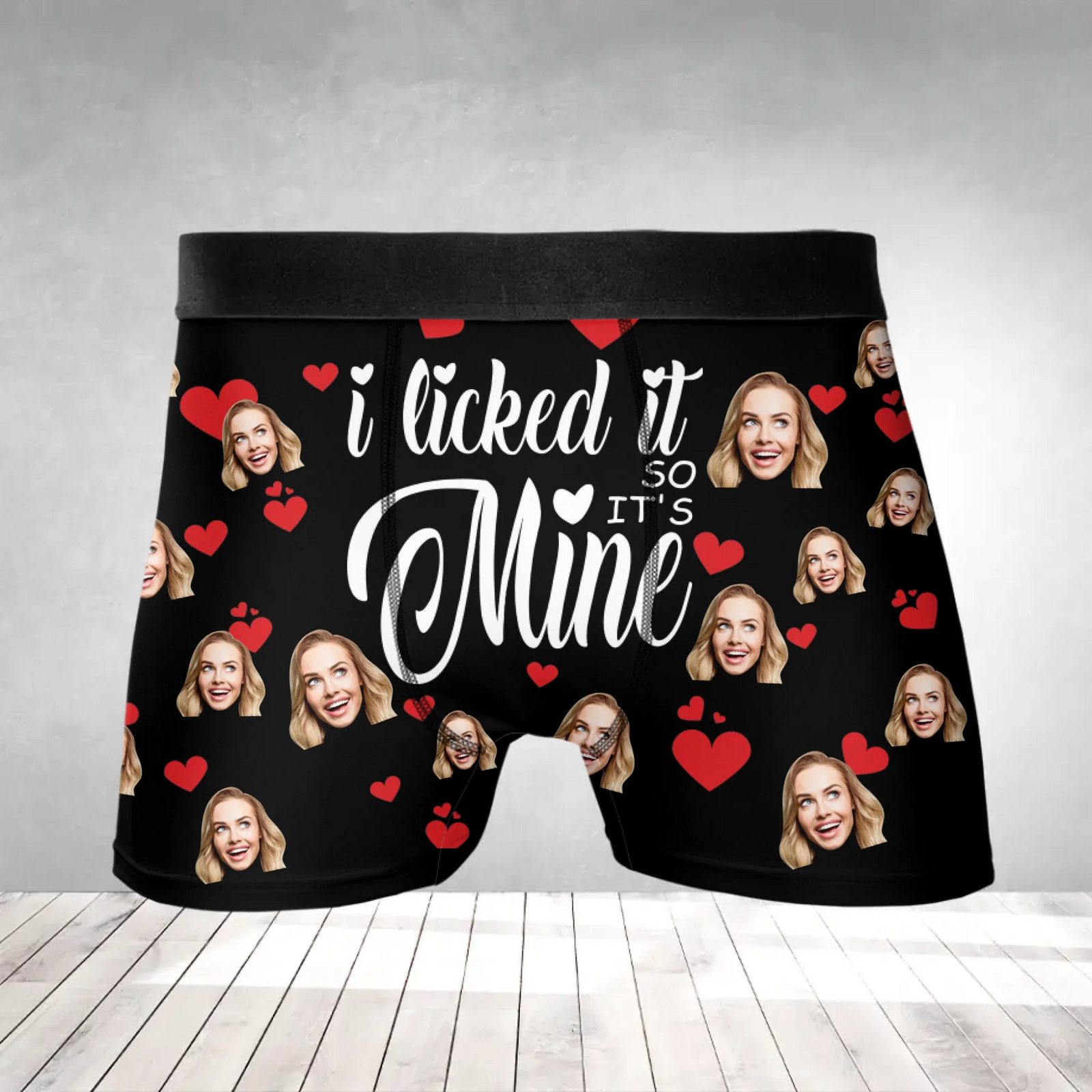 Lick & Love Matching Boxer & Thong - Gift For Couple Valentines