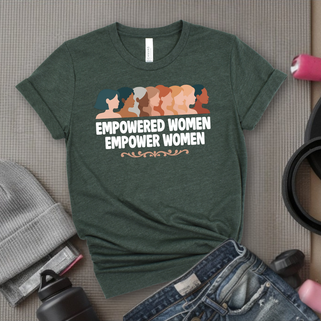 Empowered Women Empower Women V4- Women Empowerment Tee - Gift for Her - Bella Canvas 3001