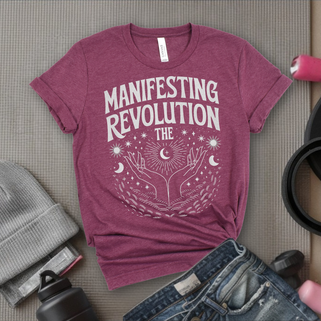 Manifesting The Revolution Shirt,  Equality Shirt, Women's Rights Shirt, Feminist Gift - Bella Canvas 3001