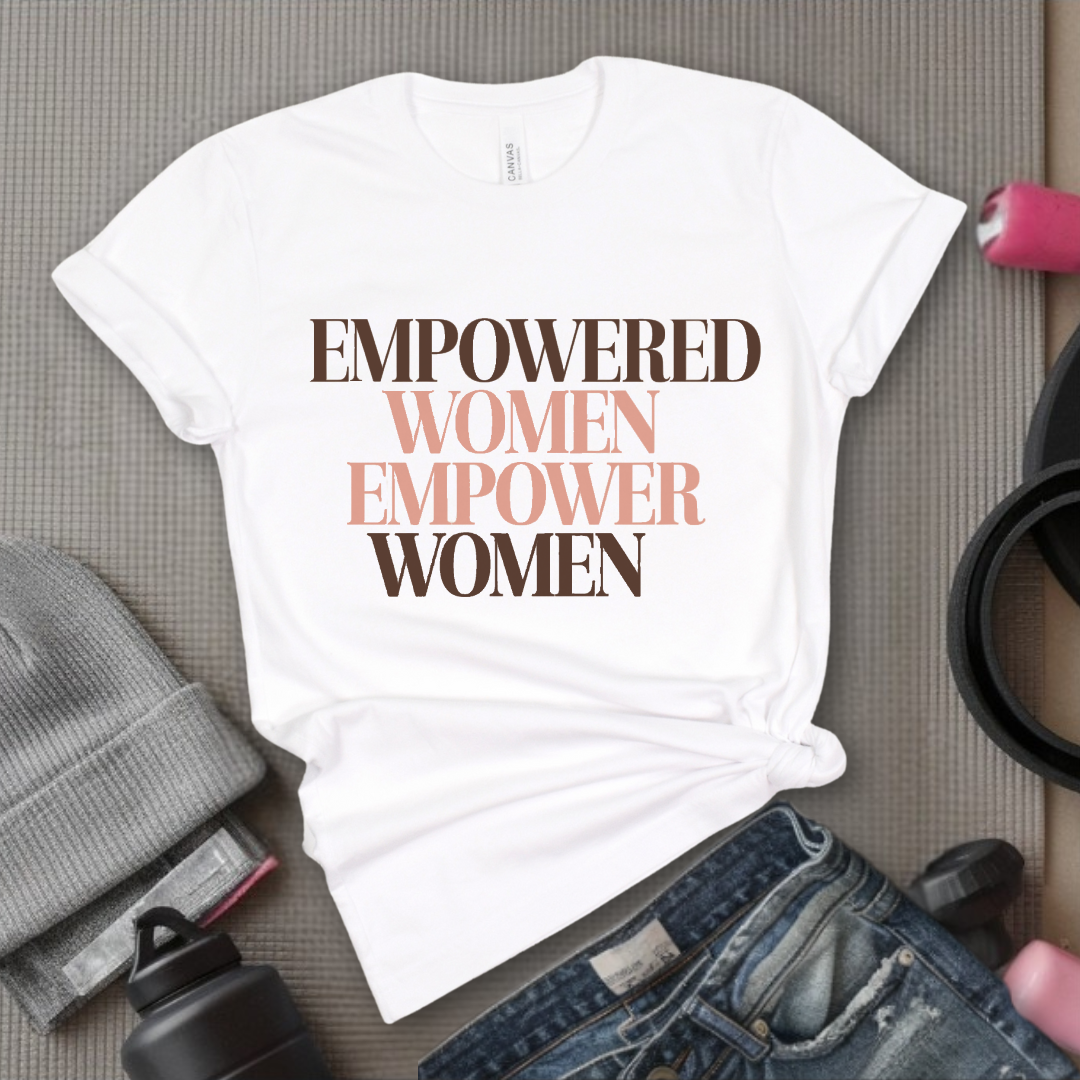Empowered Women Empower Women Shirt - Feminist T-Shirt - Equal Rights Tee - Girl Power Clothing - Gift for Her - Bella Canvas 3001