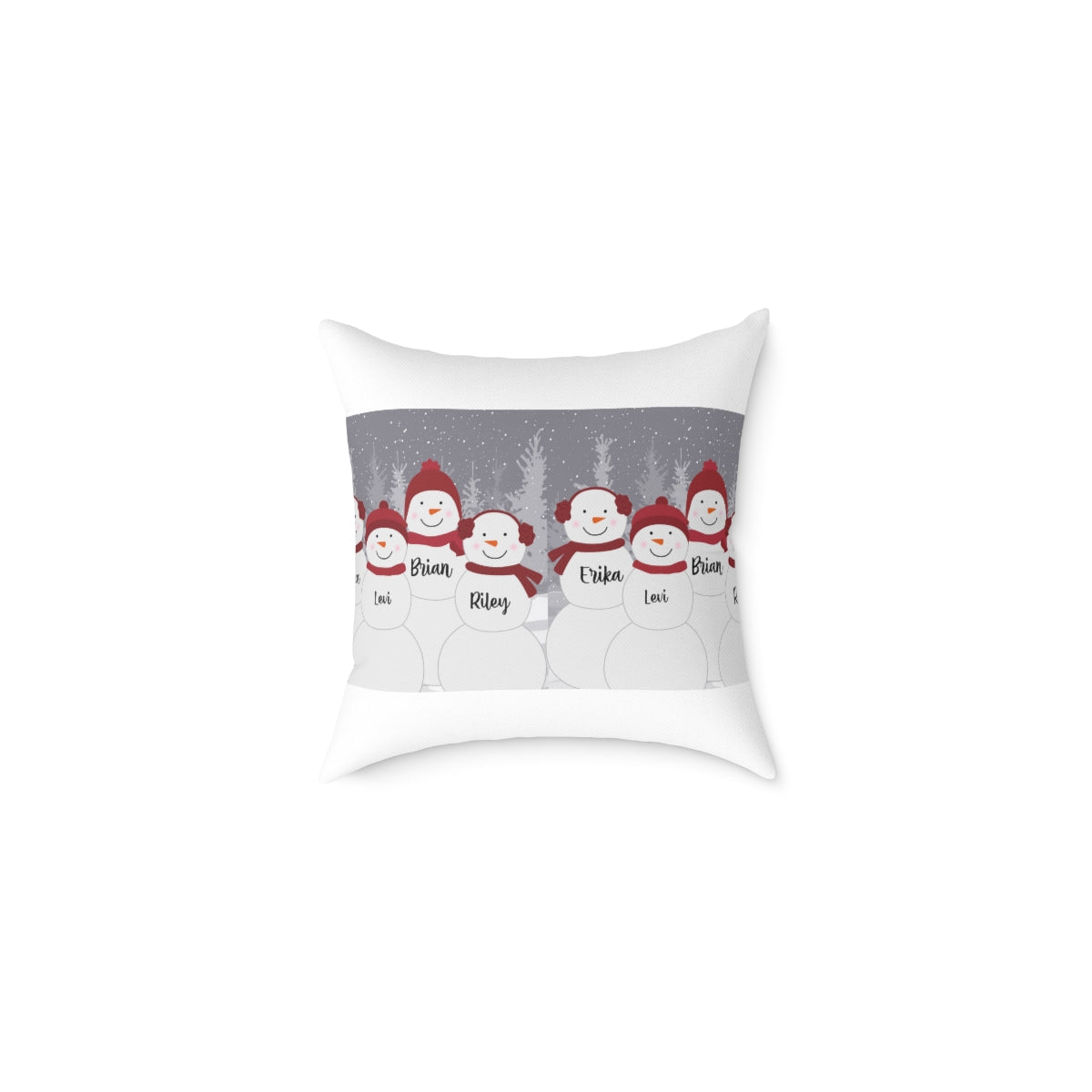 Spun Polyester Personalized Pillow