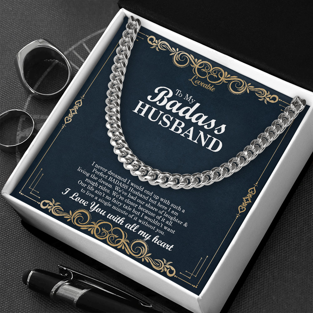 personalized necklace for husband