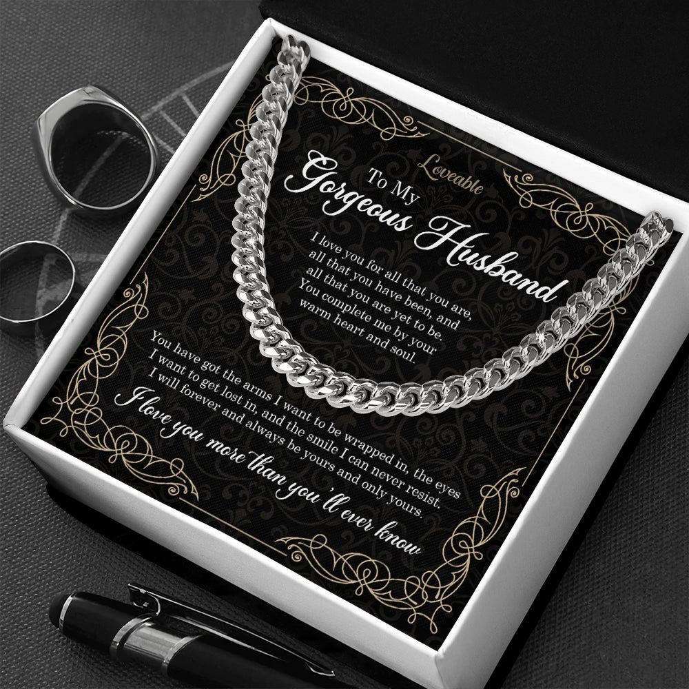 Nacelace white gold for husband