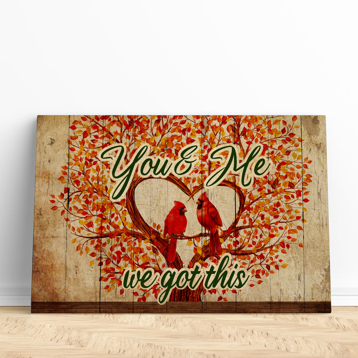 cardinal bird canvas
