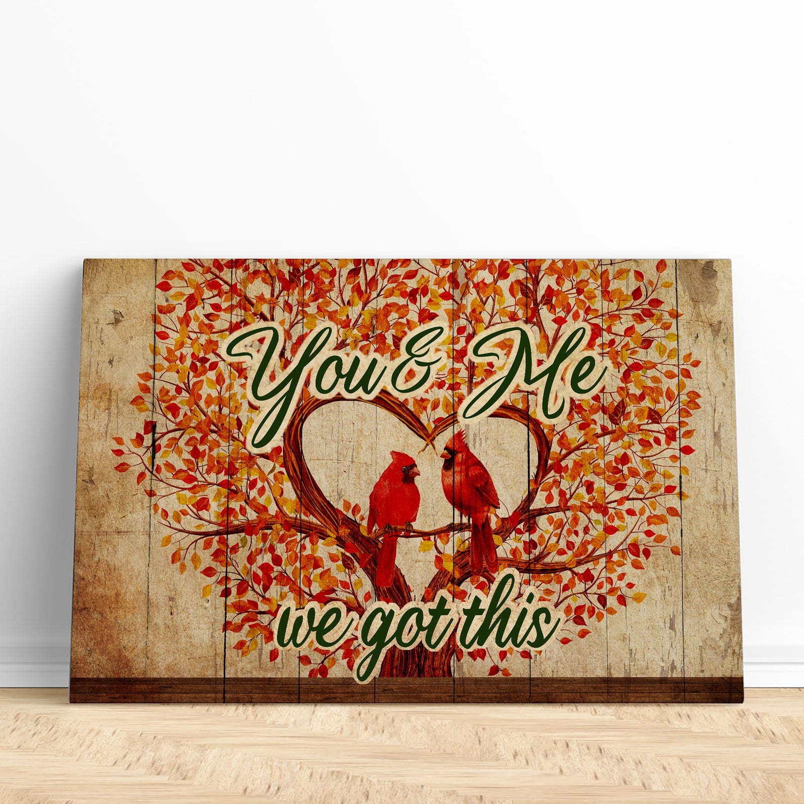 cardinal bird canvas