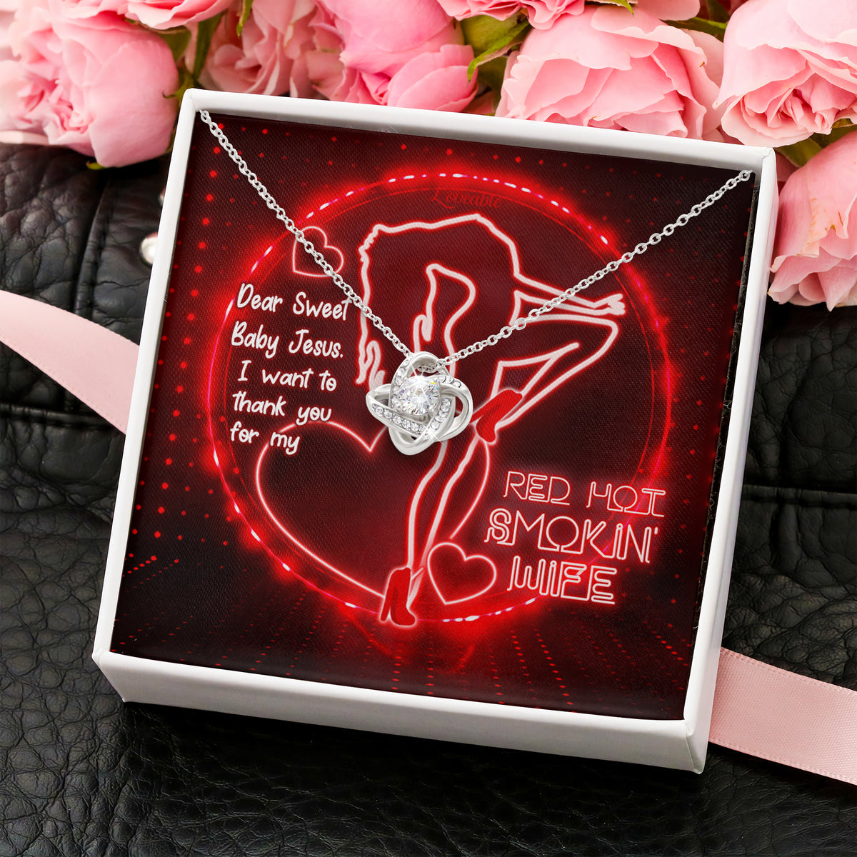 white gold necklace for wife