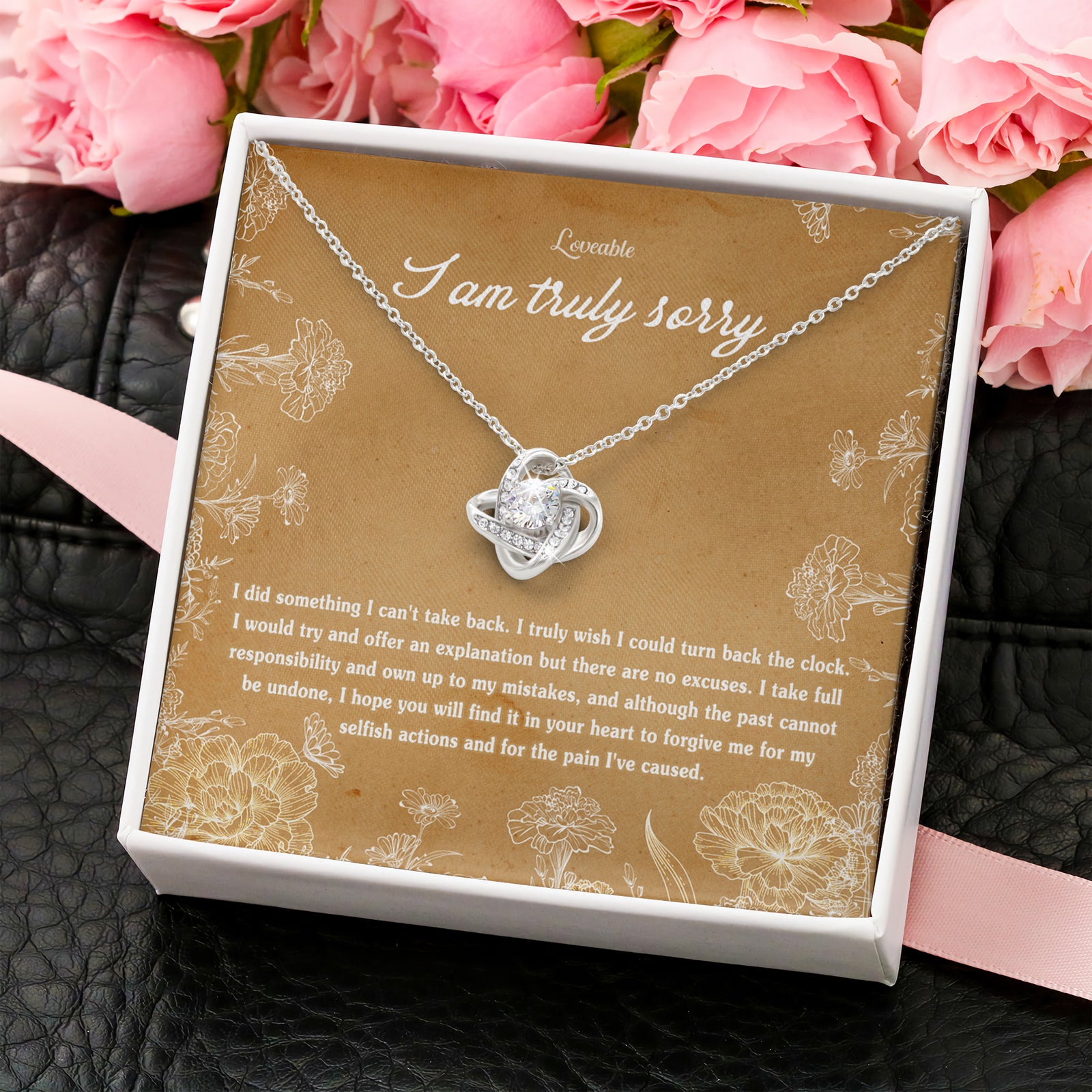 White gold necklace for Wife