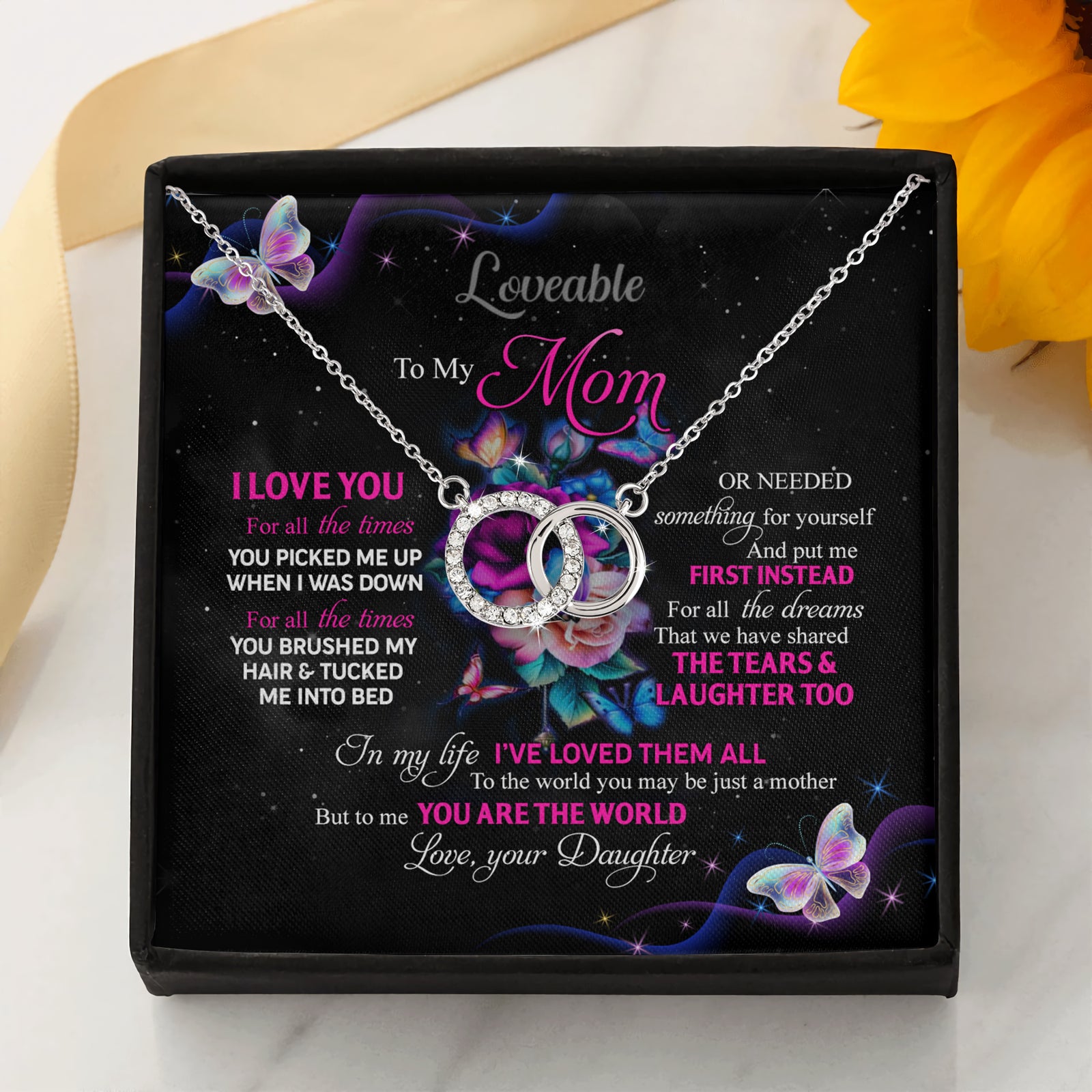 daughter cross necklace 