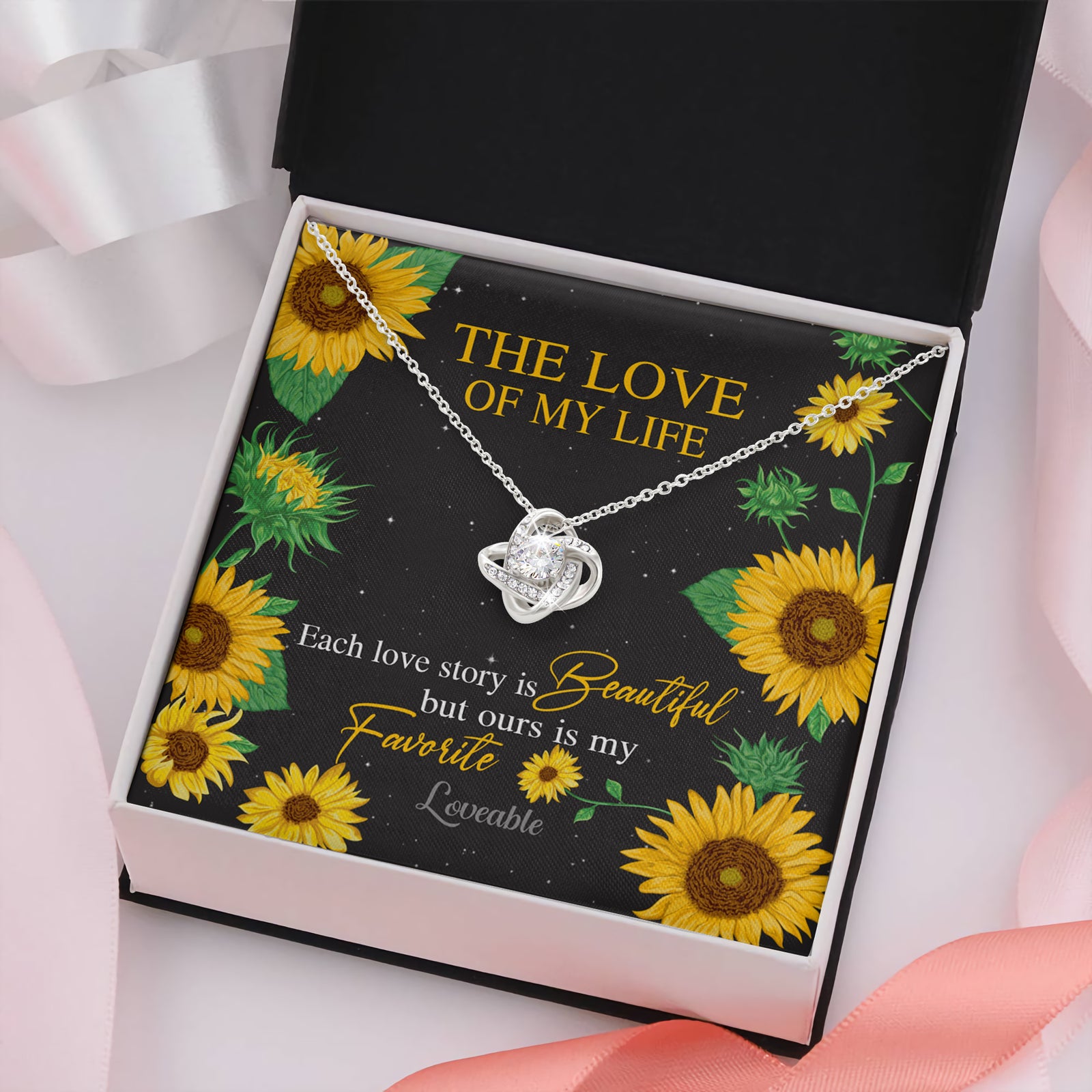 white gold necklace for wife