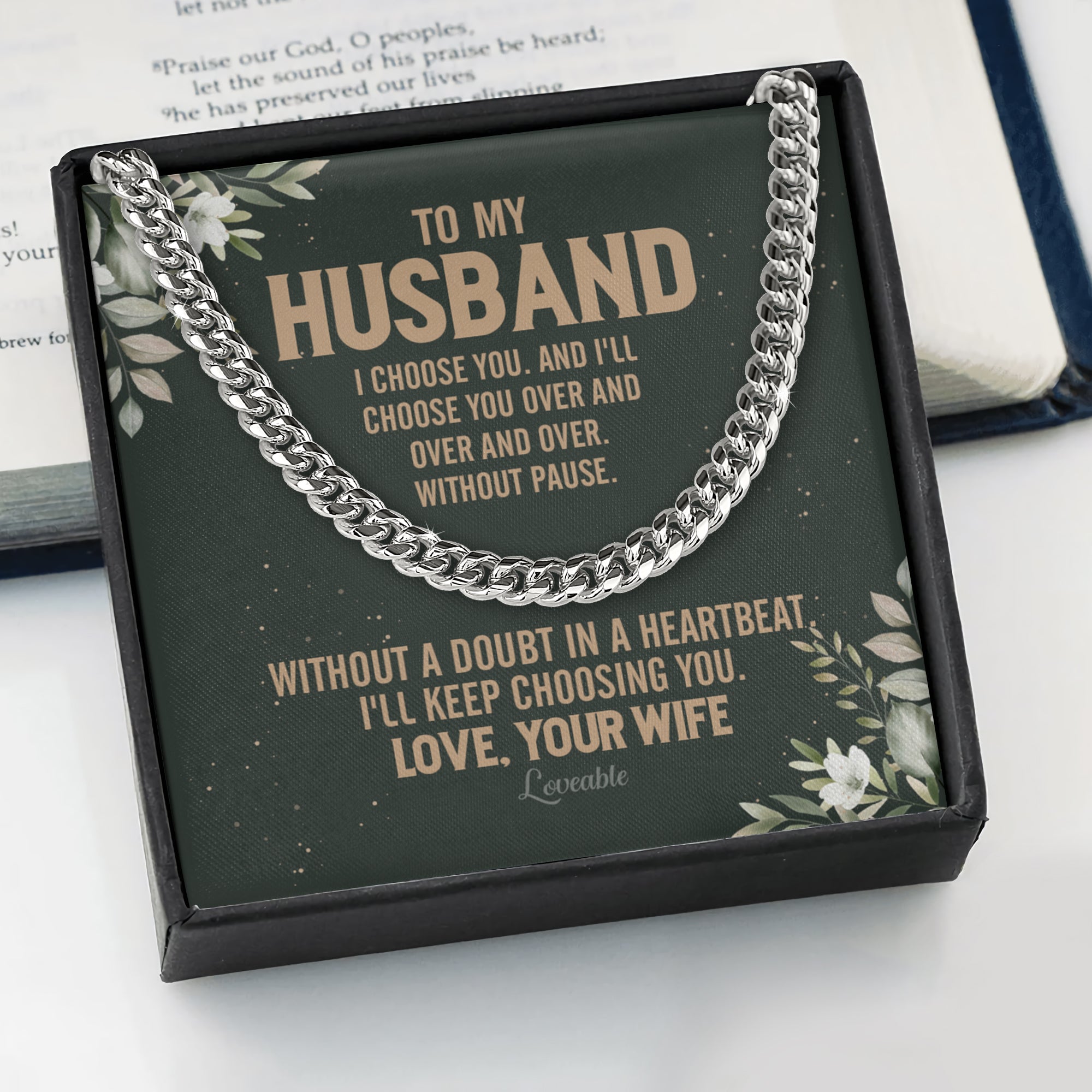 necklace for husband