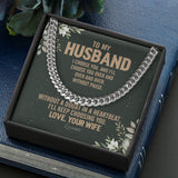 Meaningful Gifts for Your Husband White Gold Necklace