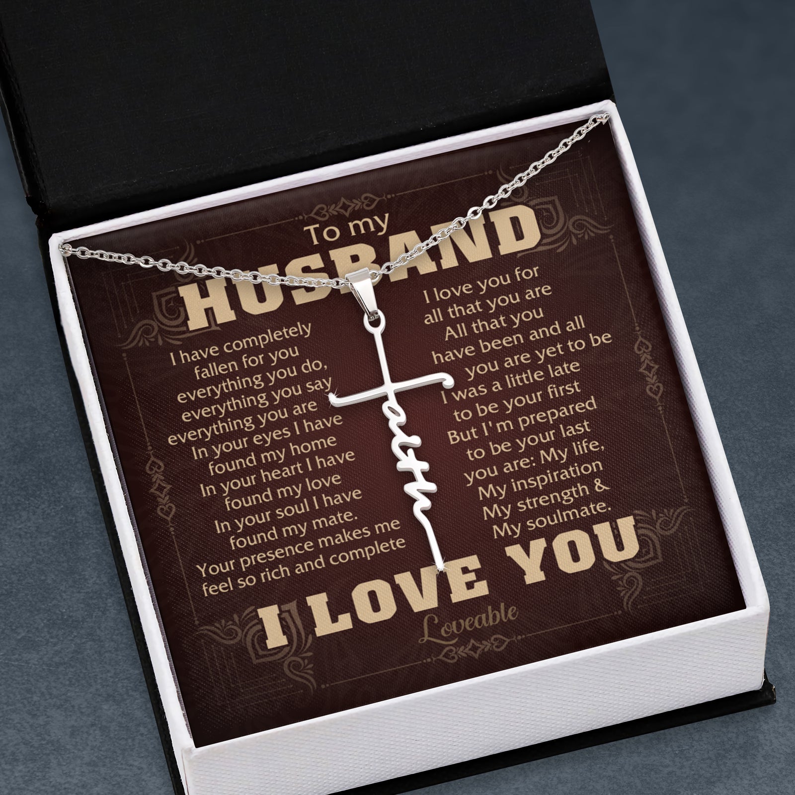  Faith Cross Necklace