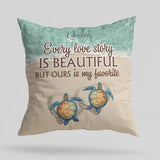 canvas pillow for lover