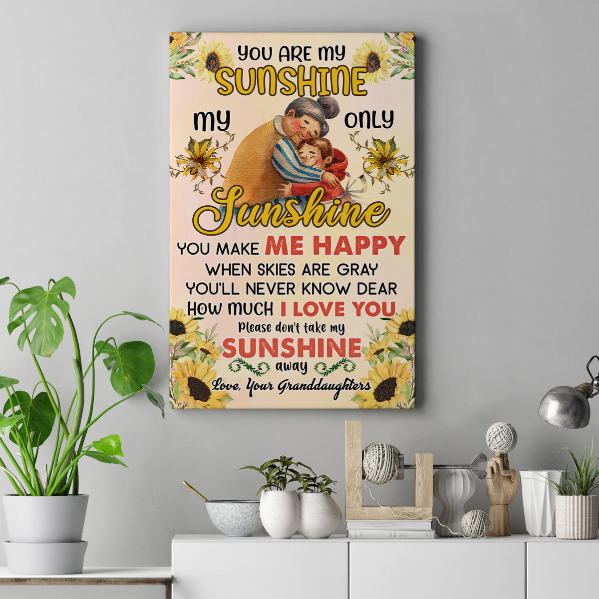 Print Canvas / Poster For Grandma