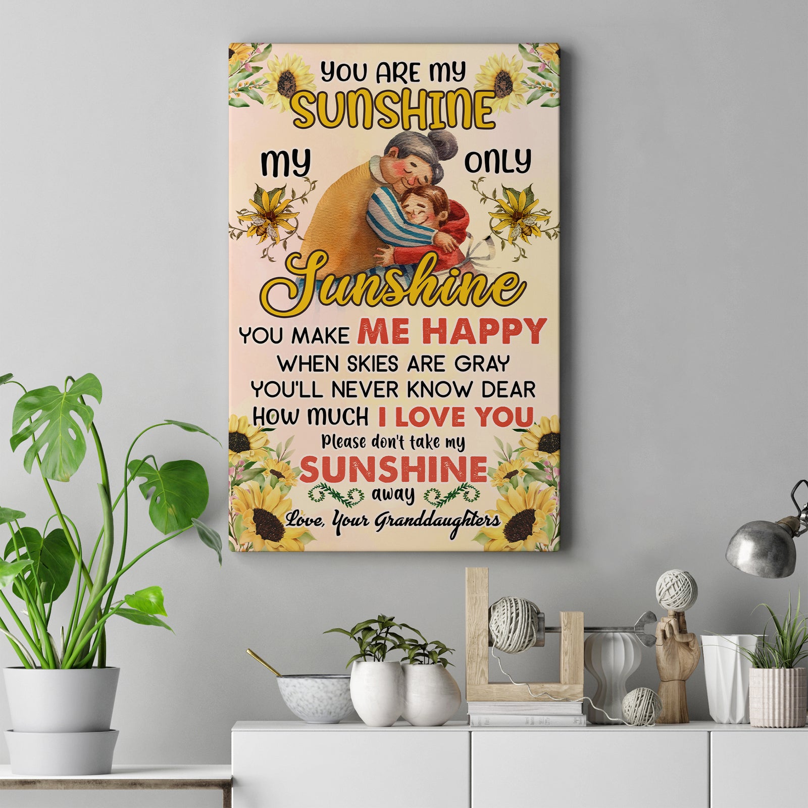 Print Canvas / Poster For Grandma