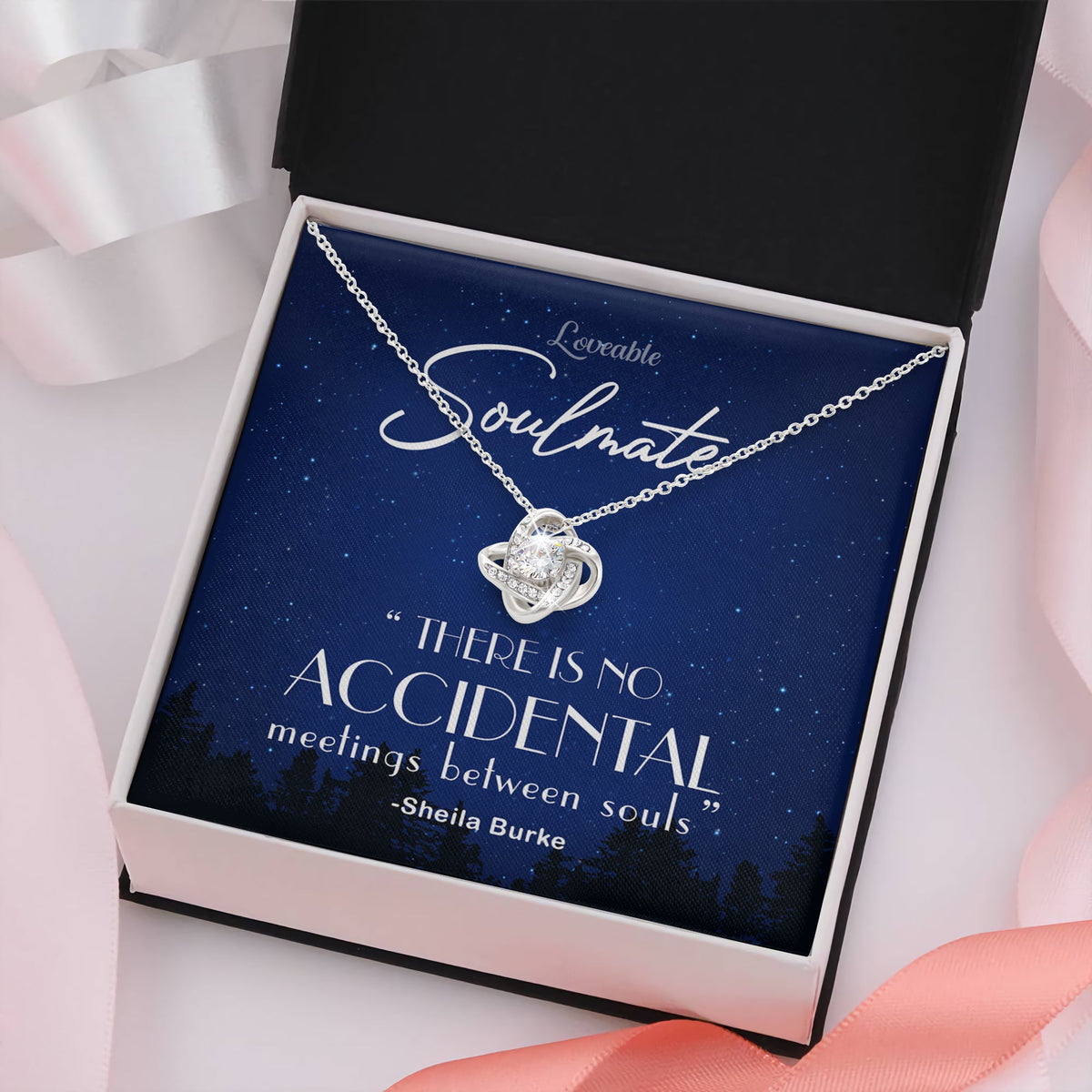 To My Soulmate Personalized Necklace