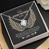 To my Riding Partner for life - Best Crystal Gifts for Wife 206HNTHJE271