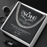 Birthday Gifts for Son - I'm Always Here For You, Love Mom