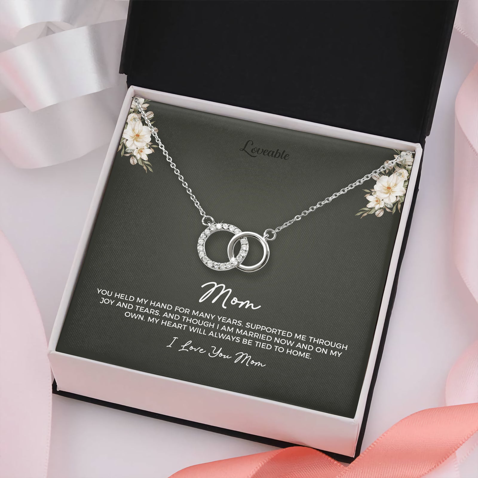 50th Birthday Personalized Necklace Gift For Woman