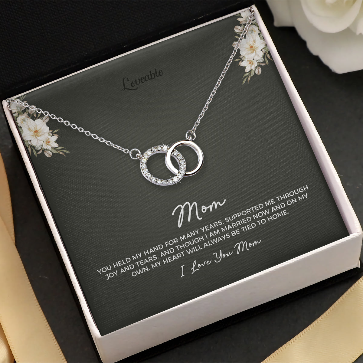50th Birthday Personalized Necklace Gift For Woman
