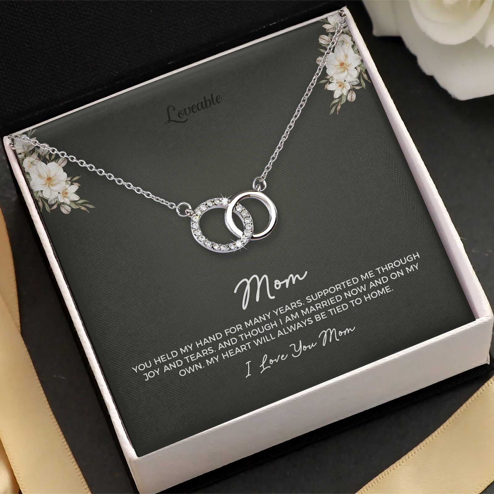 50th Birthday Personalized Necklace Gift For Woman