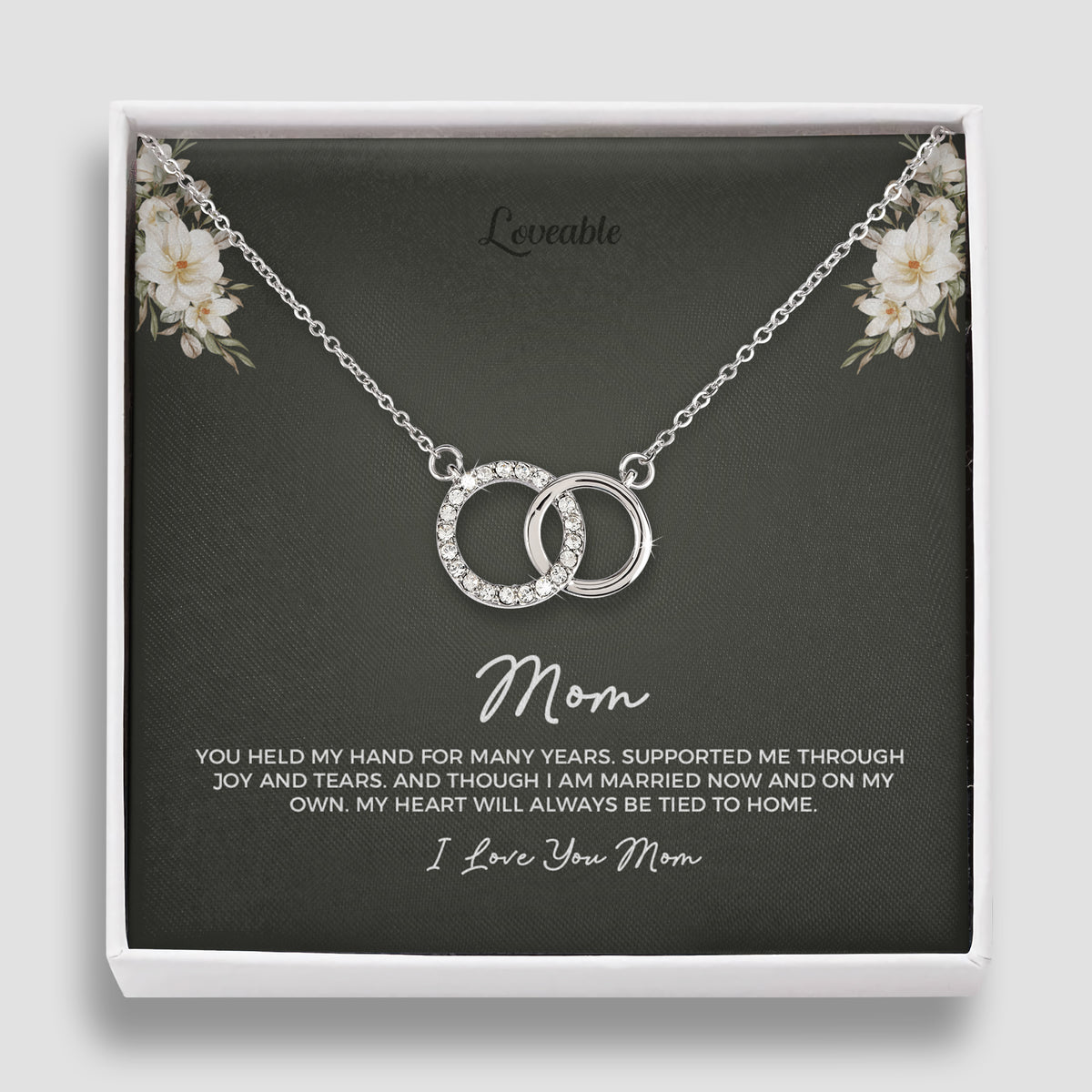 50th Birthday Personalized Necklace Gift For Woman