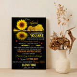 Gifts for Mom - I will always be your Little Boy - Canvas /Poster